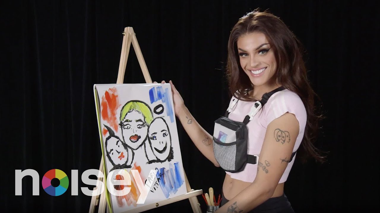 Pabllo Vittar Draws Her Multiple Personalities on Noisey Self Portraits