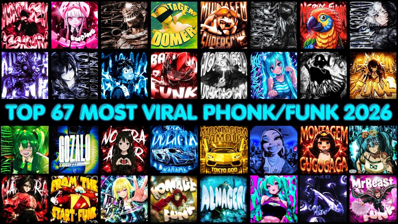 TOP 67 MOST VIRAL PHONK/FUNK 2026 SONGS 🎵 PLAYLIST 🎵