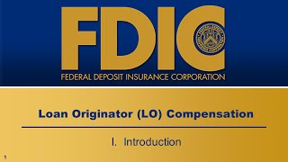 Loan Originator Compensation - Introduction