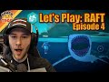 Let's Play: RAFT | Ep. 4 ft. Julien, Reid, and JasonSulli - chocoTaco Raft Survival Gameplay