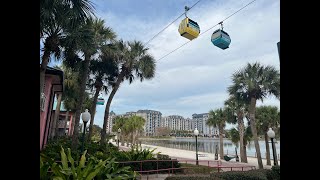 Perfectly gorgeous Friday walk through Caribbean Beach Resort and Riviera Resort, Walt Disney World