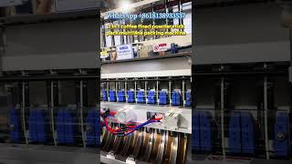 Coffee powder multitrack packing machine, multilane powder back seal stick pack packing equipment.