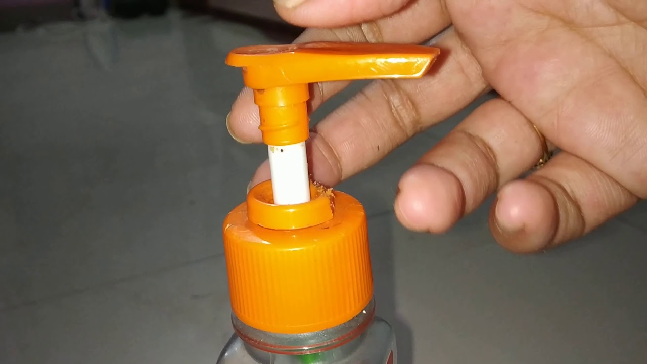 How to unlock and lock again handwash bottle/ lock and unlock handwash