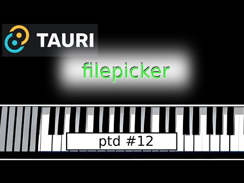 Tauri filepicker | plaintext daw 12
