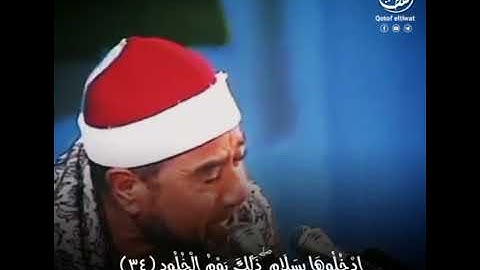 مرئي جميل للشيخ راغب غلوش من سورة ق ♥️