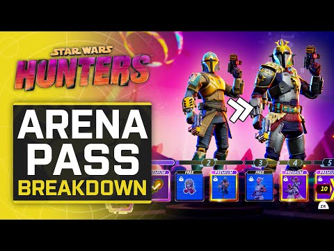 FULL Arena Pass + Ranked Rewards are LIVE in Star Wars: Hunters | Everything you need to know!