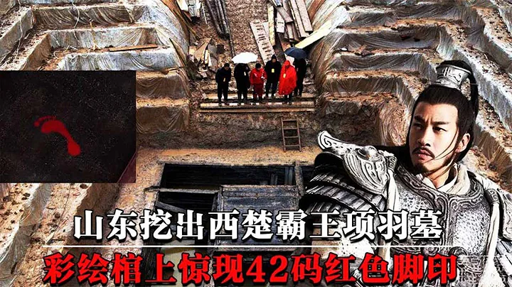 山东挖出项羽墓，彩绘棺上惊现42码红色脚印，疑似刘邦踩上去的！【墓史迷踪】 - 天天要闻