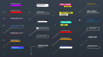 (FREE) Top 25 Call Out Titles Green Screen | Call Out Text Green Screen