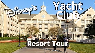 2025 Yacht Club Resort Tour | Disney’s Nautical Deluxe Hotel Walkthrough