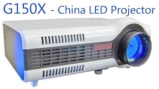 MediaLy LED Beamer g150x - 50w China LCD Projektor German/Deutsch