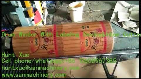 Drum Winder  with Labeling device&inline cutter
