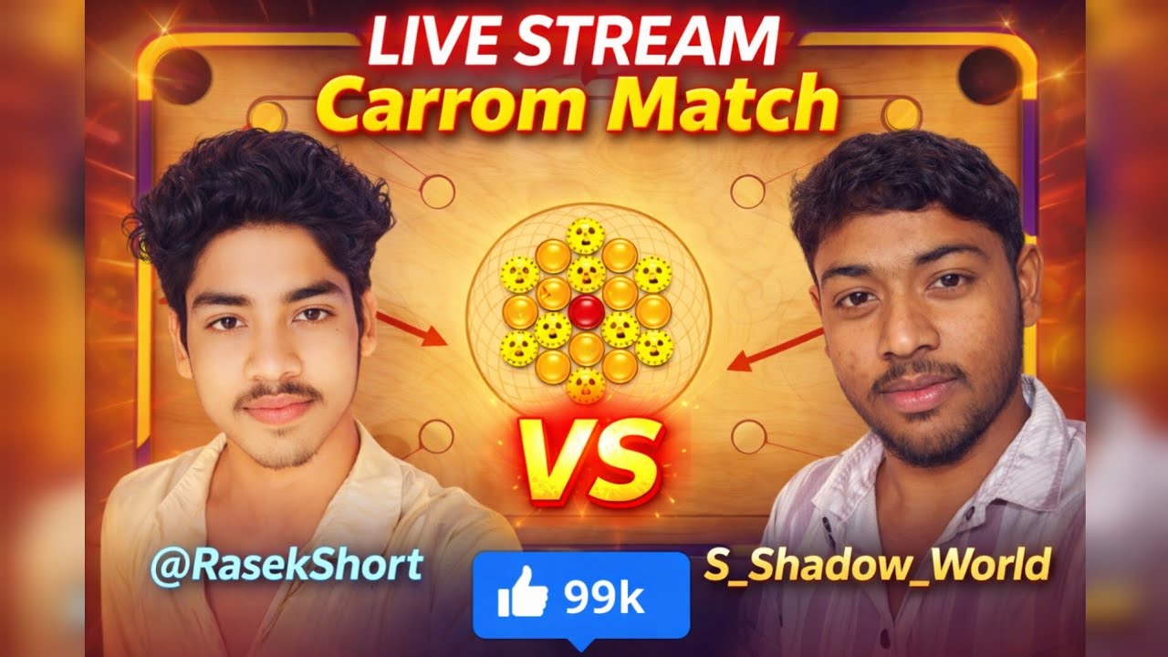 💥 Clutch Shots & King Queen Finishes | Carrom Pool LIVE