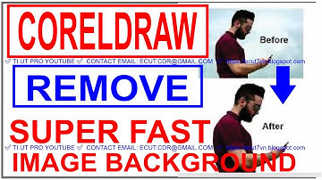 CORELDRAW REMOVE IMAGE BACKGROUND SUPER FAST 🚀 | NEW REMOVE BACKGROUND TOOLRemoving image