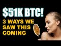 Bitcoin smashes $51k.  Learn from these 3 bull indicators for next time.