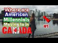 10 Places in Canada, American Millennials are moving to.