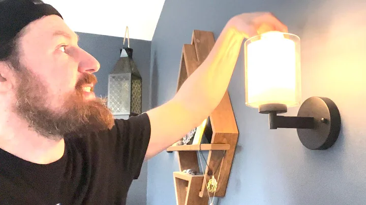 Ditch the Wires, These Wall Sconces Install Anywhere – Remote-Controlled Sconces That Glow in Color