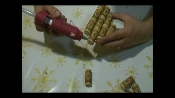 How to make a trivet with wine corks