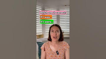 IF I WAS or IF I WERE? What’s the difference in English?