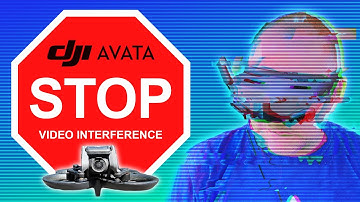 DJI AVATA - How To Avoid Video Interference With Other FPV Pilots