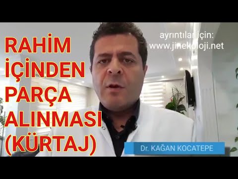 Rahim içinden kürtaj ile parça alınması işlemi (endometrial biyopsi) ne amaçla yapılır?