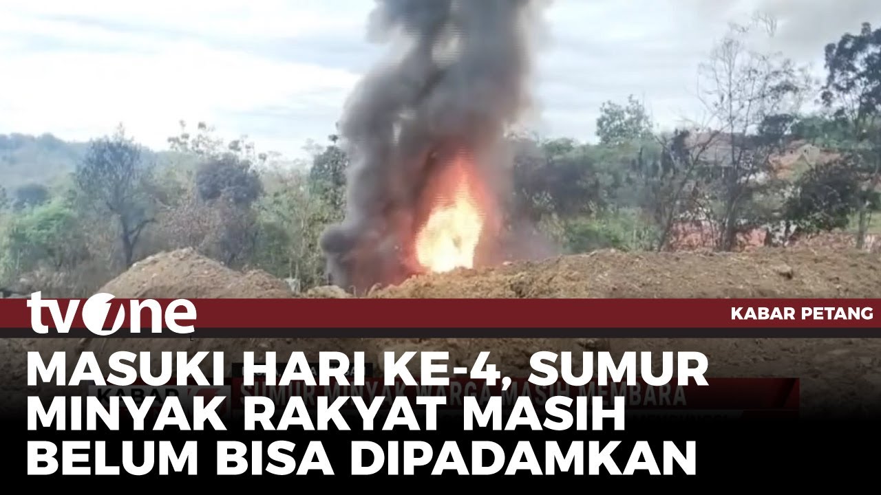 Pelajar Terpaksa Sekolah Daring Dampak Kebakaran Sumur Minyak di Blora | Kabar Petang tvOne