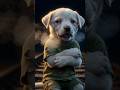 A Poor Puppy Left Freezing on a Train Platform — What He Did Next Will Break Your Heart#shorts