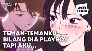 DIA MEMANG BERBAHAYA, TAPI… | Kencan virtual dengan Jaeon "Nevertheless" | LINE WEBTOON screenshot 5