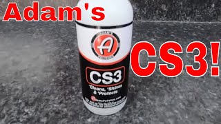 Adams CS3! Clean Shine Protect! Top Coat Waterless Wash And Spray Coating! All In One!!