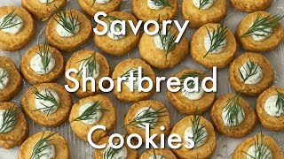 Savory Shortbread Cookies