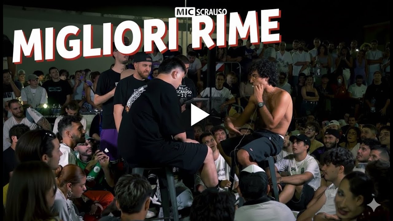 MIC SCRAUSO 2025 - MIGLIORI RIME