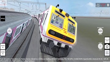 Mumbai Local Train Game Download | RG Train Tech Demo Android Gameplay | TRAIN GAMES 3D