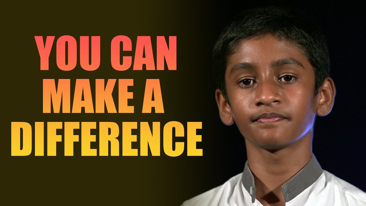 you can make a difference speech