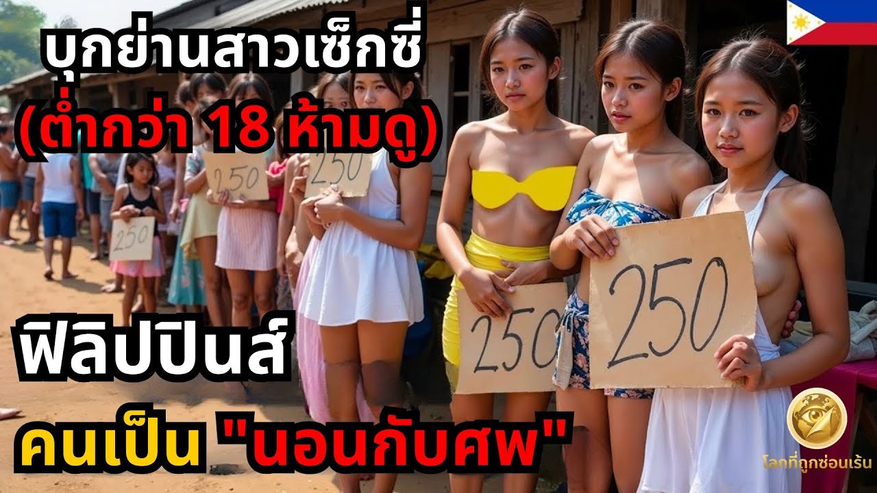ชีวิตจริงในประเทศฟิลิปปินส์ ชาติหมู่เกาะที่มั่งคั่ง ที่ผู้หญิงเย้ายวนจำเป็นต้องทำ “เรื่องนี้”