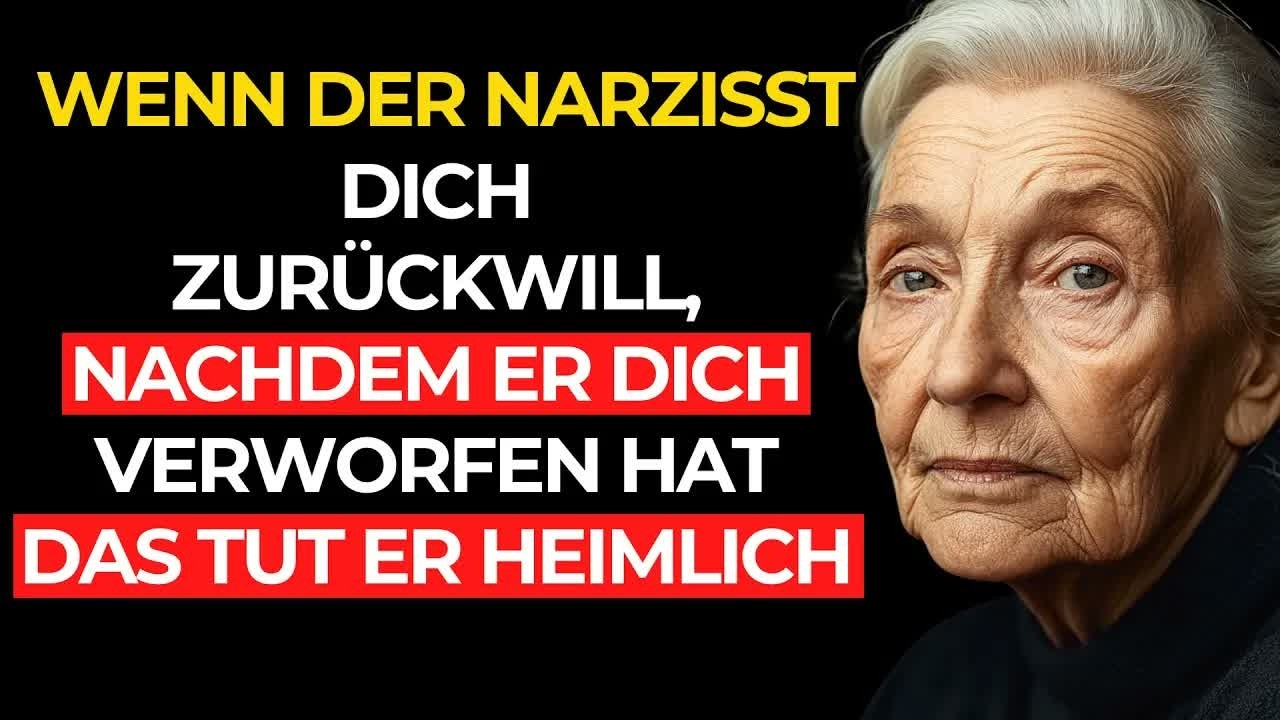 Will ein Narzisst dich nach dem Wegwerfen zurück? Das sind seine heimlichen Strategien