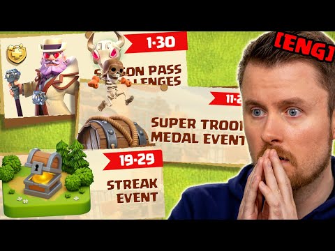 EVENTS, SKINS - THIS is what Happens in JUNE SEASON in Clash of Clans