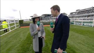 Lucy Verasamy ITV Racing Weather Aintree 2017 04 06