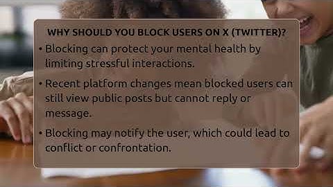 Why Should You Block Users On X (Twitter)? - Everyday-Networking