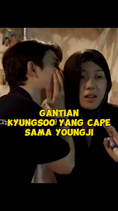 Iklan Endors terlegend Kyungsoo 🤣 ga akan ada lagi yang kaya gini #kyungsoo #dohkyungsoo #youngji