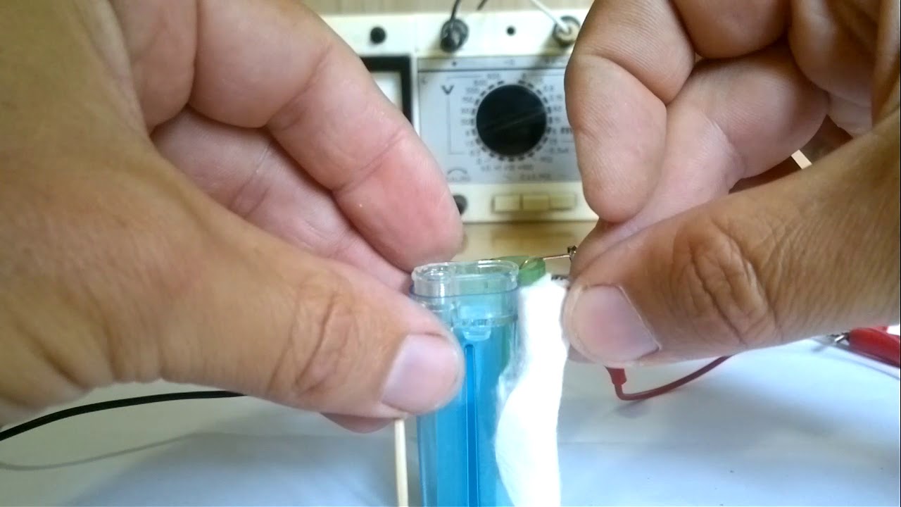 КАК СДЕЛАТЬ ИОНИСТОР ИЗ ЗАЖИГАЛКИ - YouTube