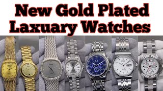 New Gold Plated And Laxuary Watches | Niaziwatch.pk