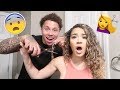 CUTTING MY GIRLFRIENDS CURLY HAIR PRANK! ** SHE FREAKS OUT!! **