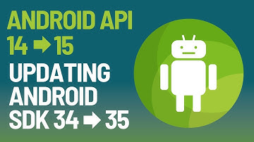 Update Android SDK 34 to SDK Version 35 (Android 15) Step by Step Guide