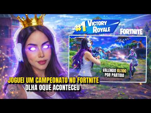 🏆VENCI UM CAMPEONATO NO FORTNITE? 🏆#fortnite #fortnitebrasil #fortnitebr