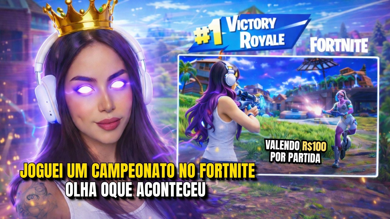 🏆VENCI UM CAMPEONATO NO FORTNITE? 🏆#fortnite #fortnitebrasil #fortnitebr