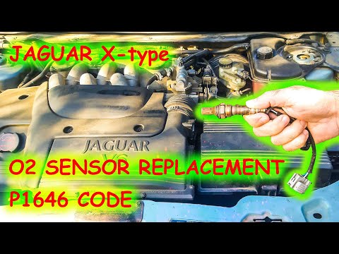 P1646 code Jaguar X-type oxygen sensor replacement