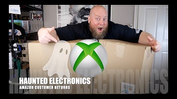 I bought a $2175 Amazon Customer Returns ELECTRONICS Box + XBOX ONE Games & CAPTURED GHOST ON CAMERA