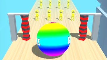 Crazy Ball 2048: 3D Merge Ball New Game - Levels 1-4 [with Handcam]