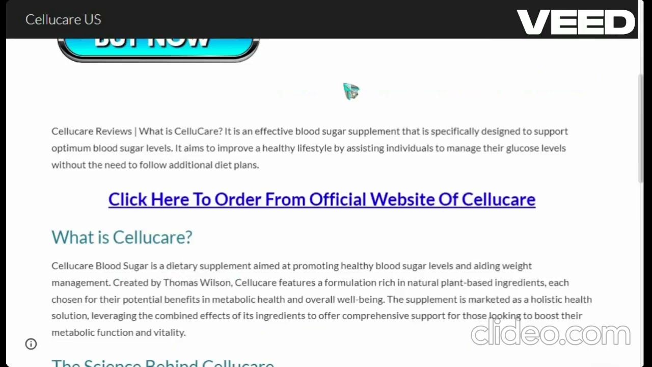 Cellucare Reviews | Cellucare Official Website Doses & Ingredients Official Price, Order Now