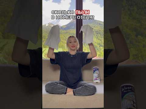 СКОЛЬКО ПЫЛИ В НОМЕРЕ ОТЕЛЯ?