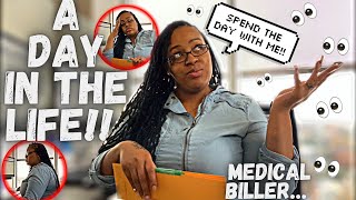 A DAY IN THE LIFE: Medical Biller In Dallas (Full Time Office Job) | 9-5 *realistic*